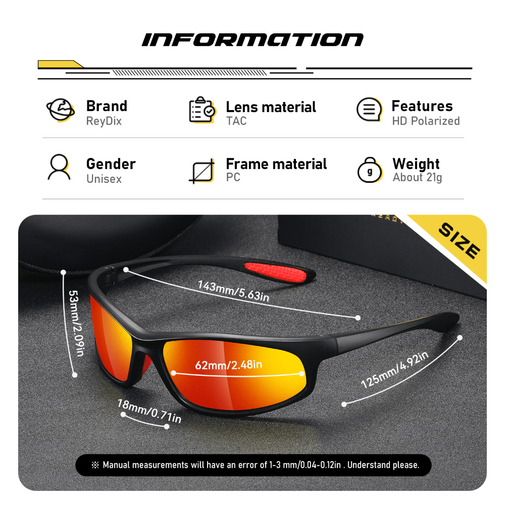 Men's Outdoor Polarized Sunglasses UV Protection for Travel