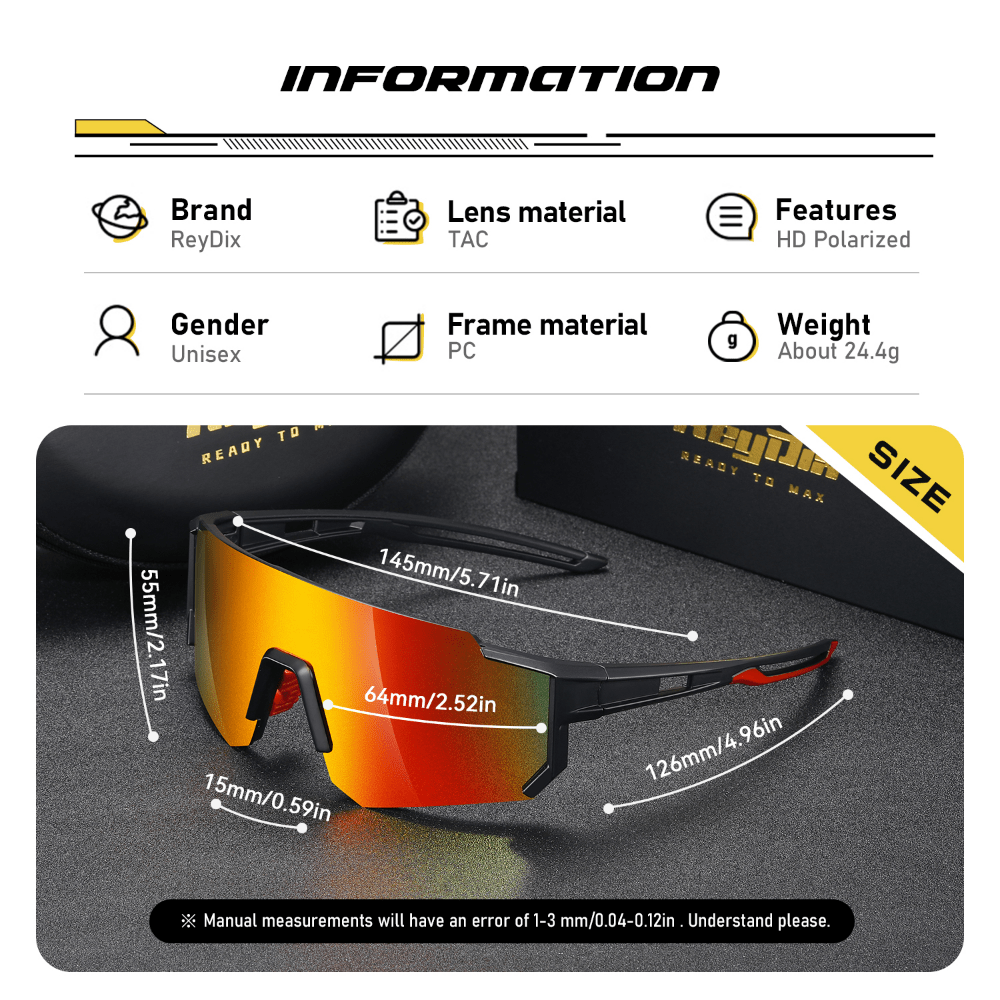 Men's Polarized Sunglasses UV Protection Sports Sunglasses