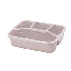 Microwave Bento Lunch Box Divided Leakproof Container Hand Wash Back School