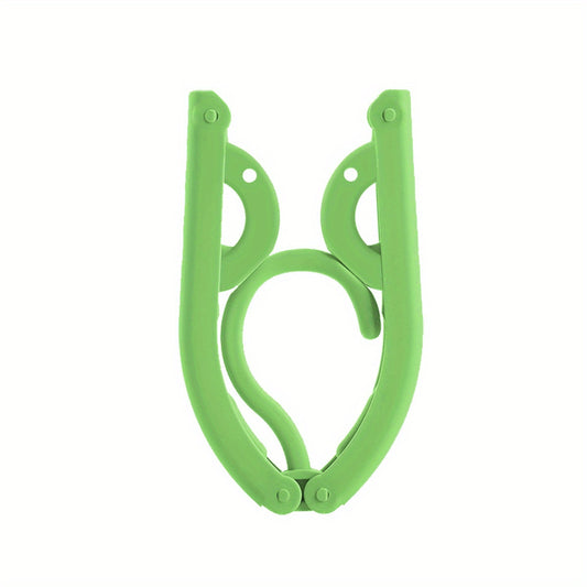 4pcs Foldable Travel Hangers Lightweight Portable Non Slip for Clothing