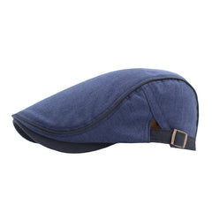 British Style Newsboy Cap Unisex Flat Hat Casual Lightweight Beret