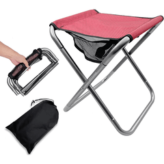 Portable Camping Stool with Carry Bag for Outdoor Activities