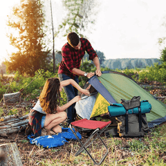 Portable Camping Stool with Carry Bag for Outdoor Activities