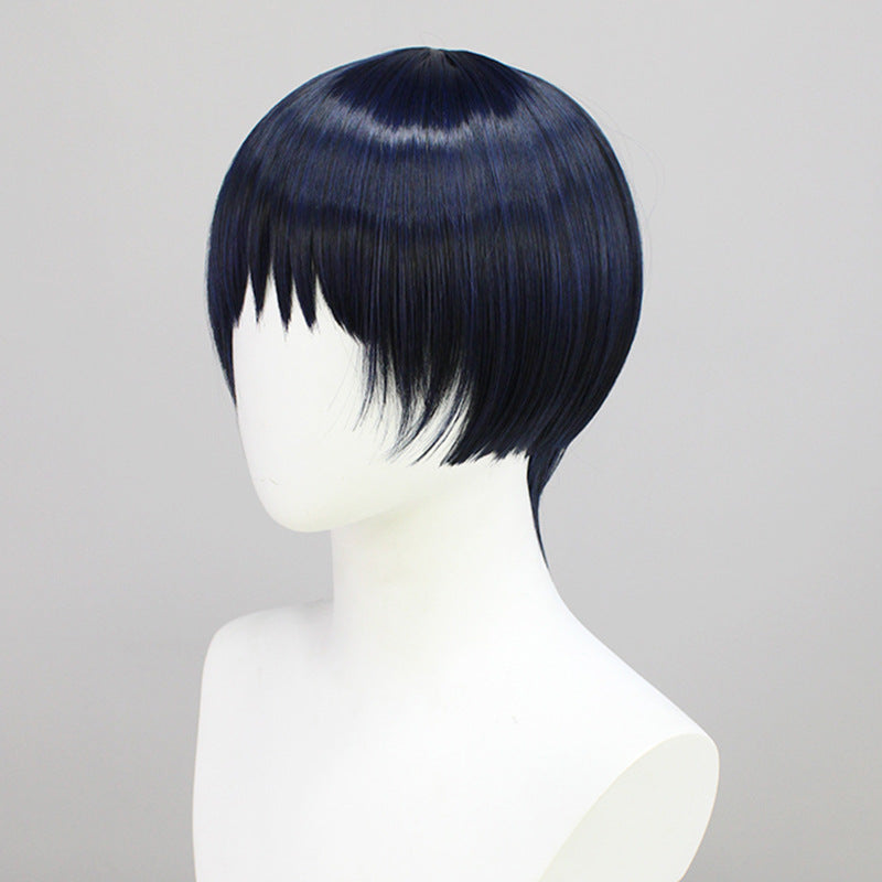 Halloween Short Straight Hair Wig with Bangs
