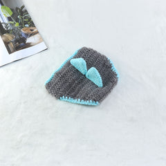 Infant Dinosaur Knit Hat & Shorts Set - Baby Photo Props