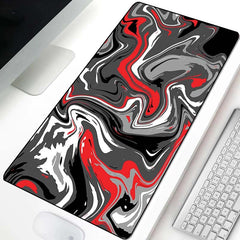 Colorful Art Texture Mouse Pad Non Slip Rubber Base