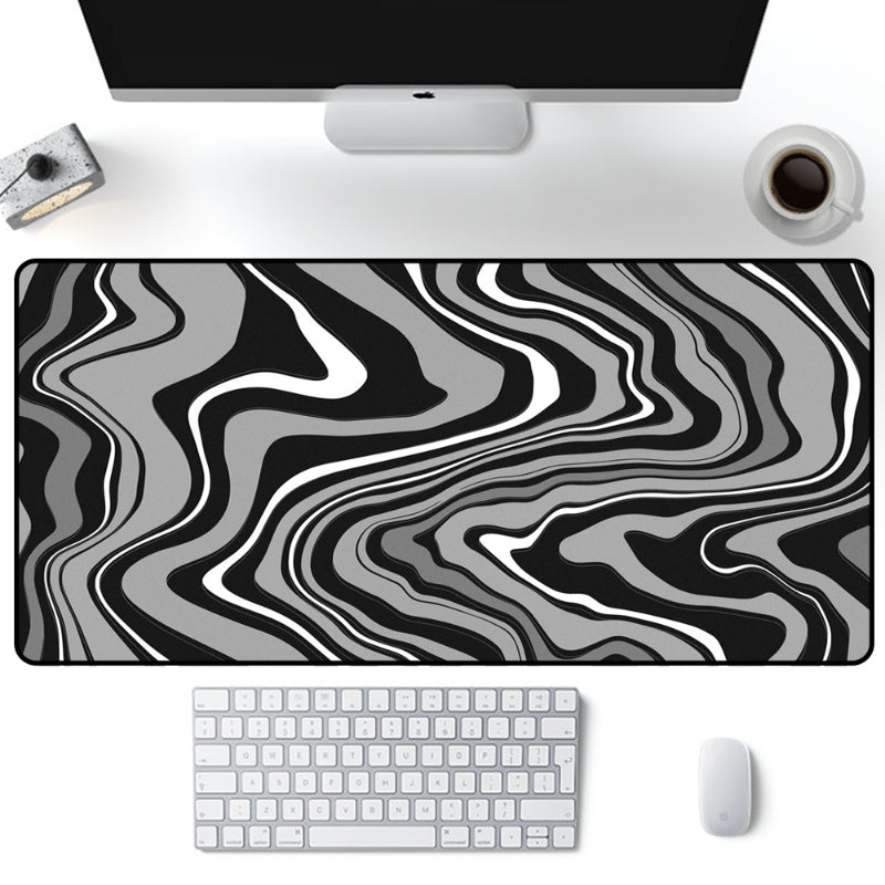 Colorful Art Texture Mouse Pad Non Slip Rubber Base