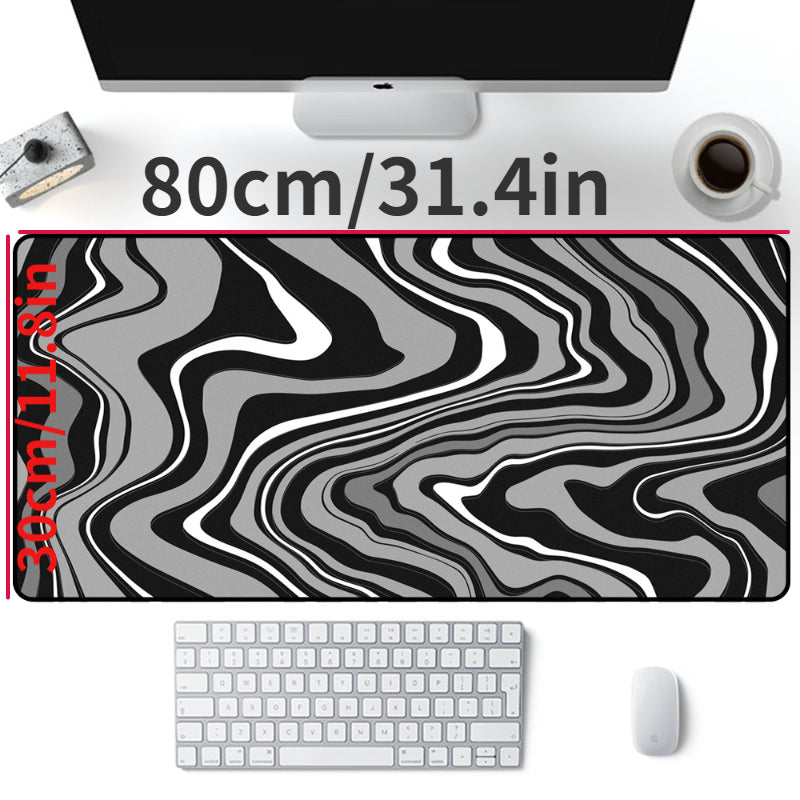 Colorful Art Texture Mouse Pad Non Slip Rubber Base