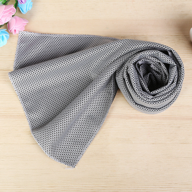 Ultrafine Fiber Ice Towel for Yoga Sports Running Gym Exercise Soft Breathable
