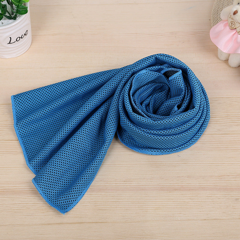 Ultrafine Fiber Ice Towel for Yoga Sports Running Gym Exercise Soft Breathable