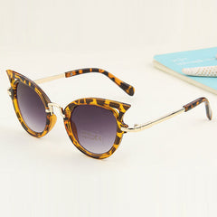 Y2K Cat Eye Sunglasses Hollow Gradient UV400 Sun Shades Glasses