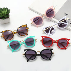 Y2K Cat Eye Sunglasses Hollow Gradient UV400 Sun Shades Glasses