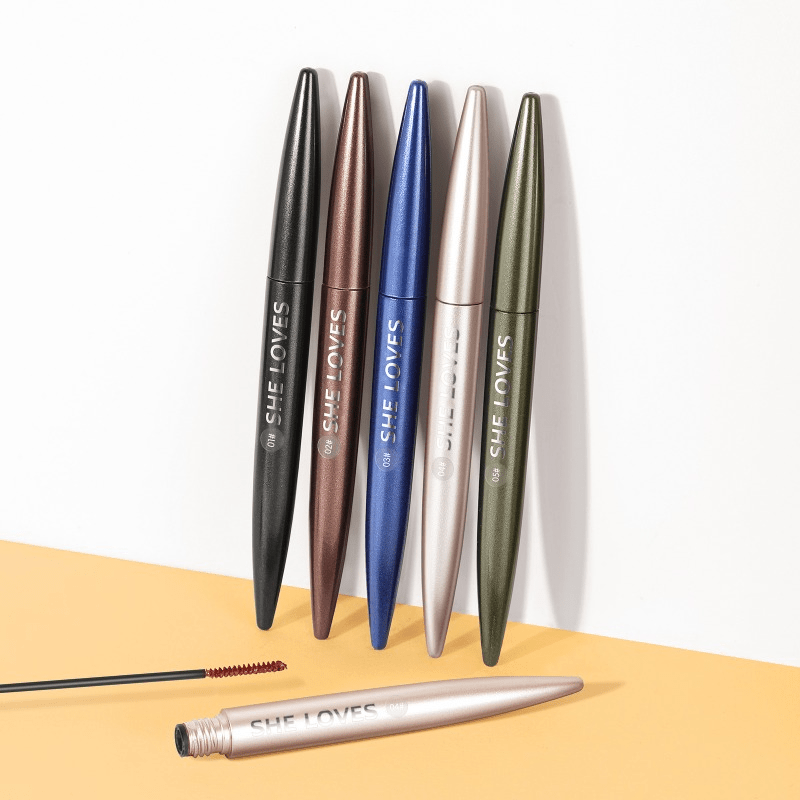 Waterproof Fast Drying Lower Eyelashes Mascara 5 Colors