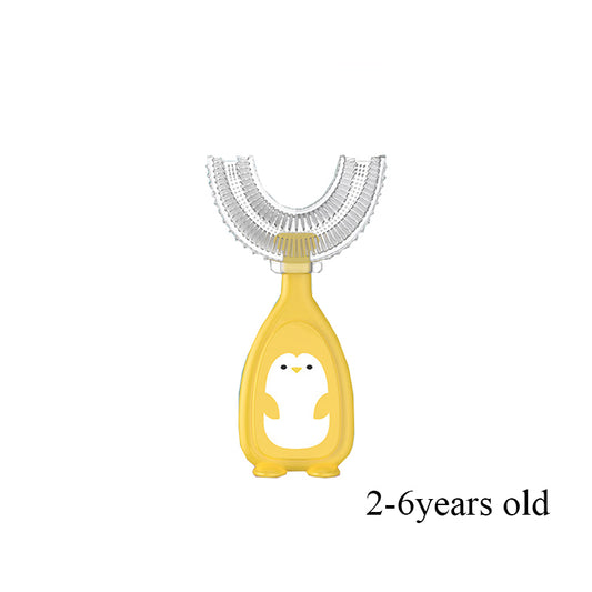 Soft Silicone U Shaped Toothbrush for Kids