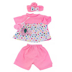 Flower Elephant Outfits for 18 Inch & 15 Inch Baby Dolls - Accessories Included
