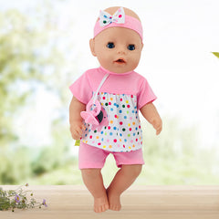 Flower Elephant Outfits for 18 Inch & 15 Inch Baby Dolls - Accessories Included