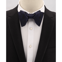 Patterned Bow Tie Wedding Groom Man Suit Dress Evening Reception High end