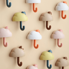 Cloud Key Holder For Wall Adhesive Key Hanger Organizer