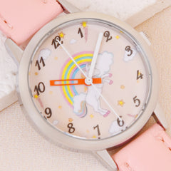 Unicorn Student Belt Watch Quartz Wristwatch Gift Watch