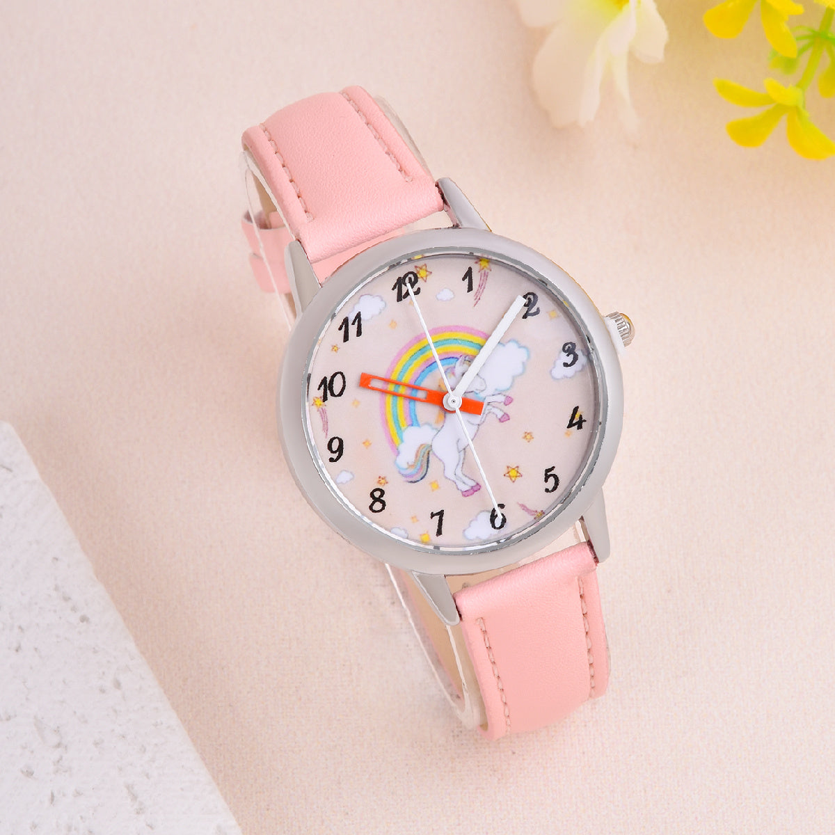 Unicorn Student Belt Watch Quartz Wristwatch Gift Watch