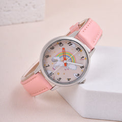 Unicorn Student Belt Watch Quartz Wristwatch Gift Watch