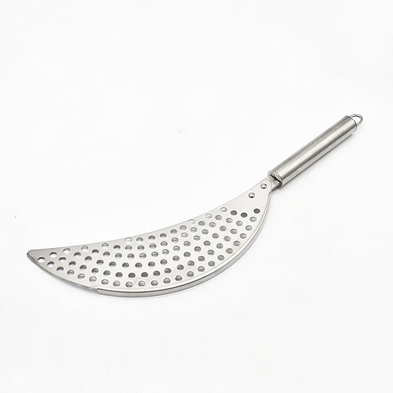 1pc Pot Strainer Pan Drainer Stainless Steel Pasta Noodle Draining Tool
