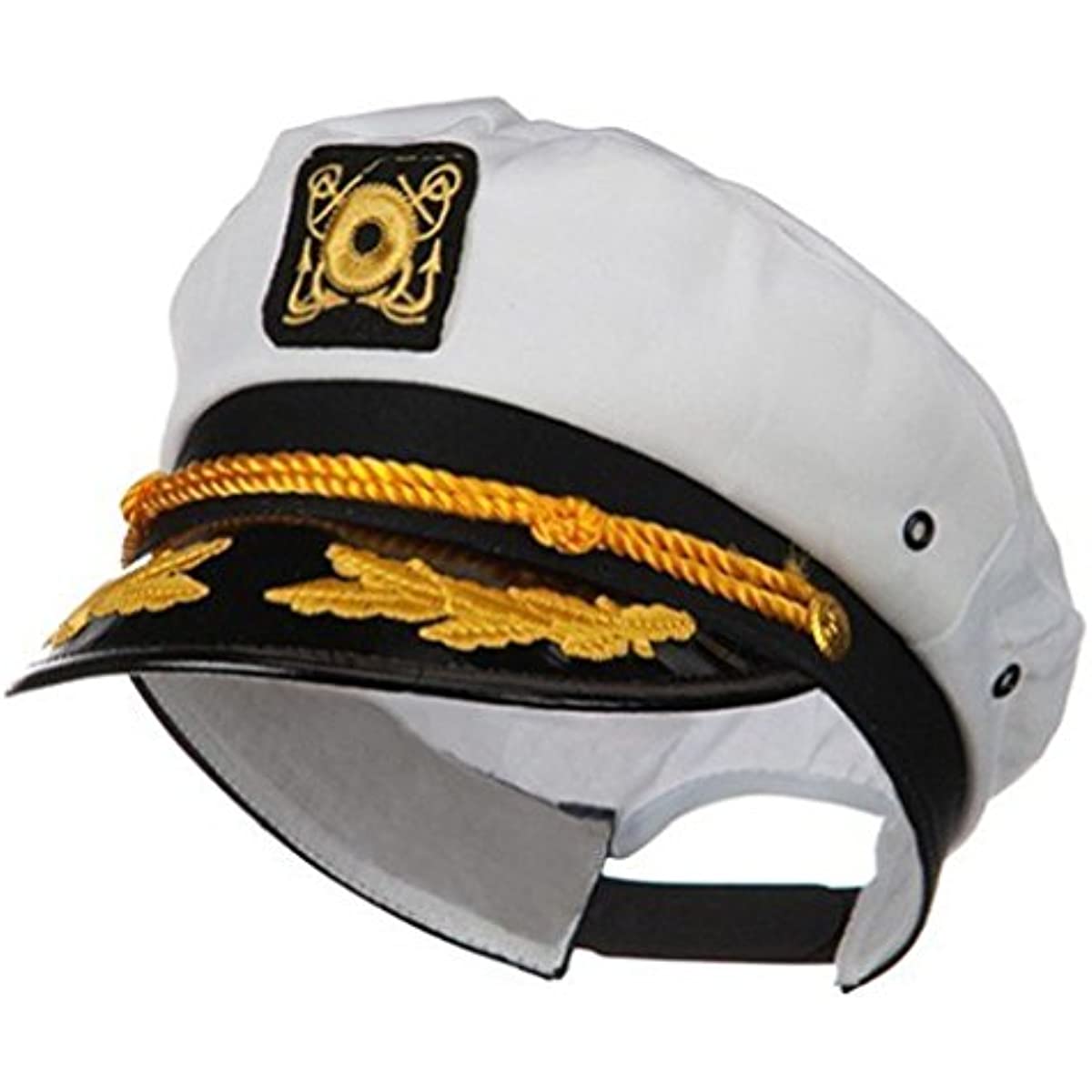 Adjustable Captain's Yacht Sailors Hat Navy Costume Accessory Cosplay