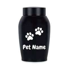 Stainless Steel Pet Urn for Cats & Dogs