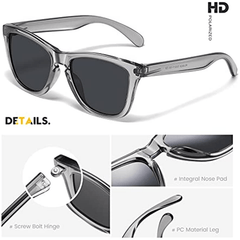 Polarized Retro Mirror Lens Sunglasses UV400 Protection