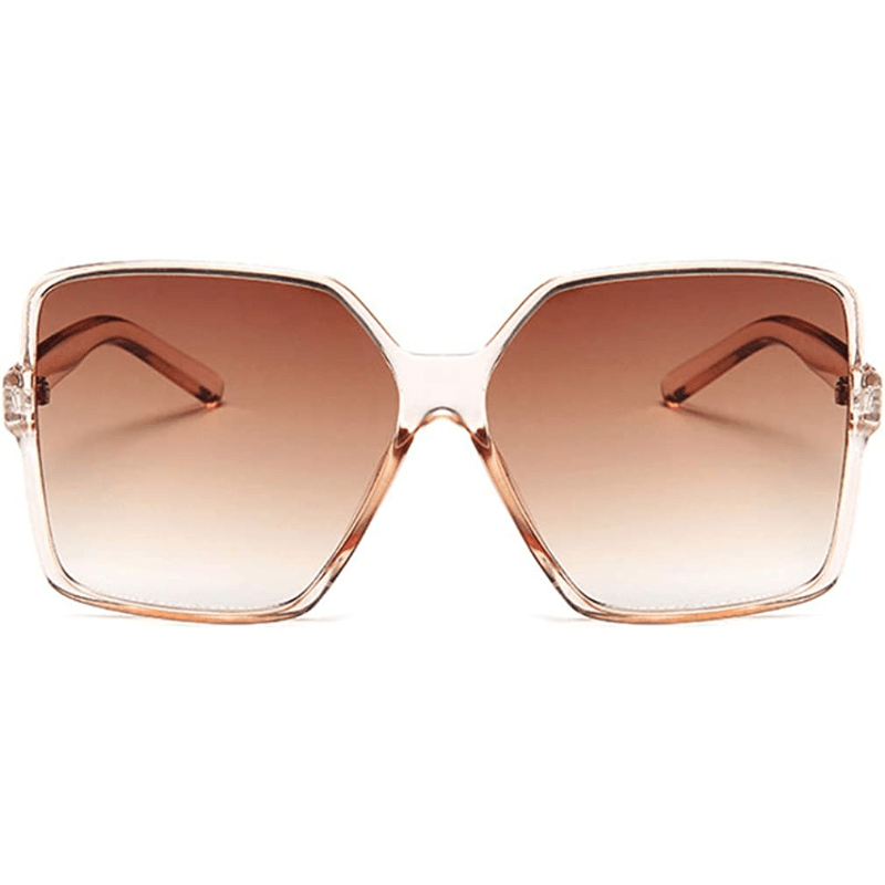 Women's Large Square Sunglasses Gradient UV400 Sun Shades