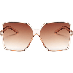 Women's Large Square Sunglasses Gradient UV400 Sun Shades