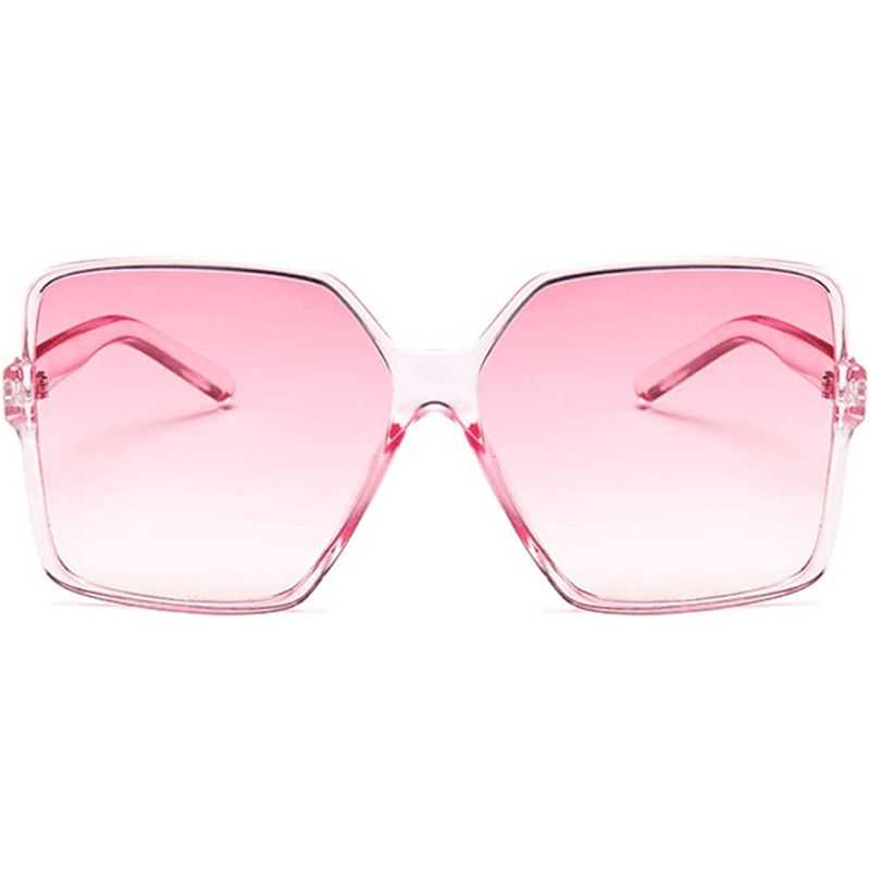 Women's Large Square Sunglasses Gradient UV400 Sun Shades