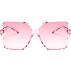 Women's Large Square Sunglasses Gradient UV400 Sun Shades