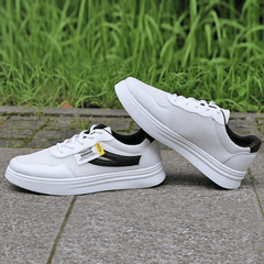 Men's Mesh Lace up Walking Shoes Anti Skid Sneakers