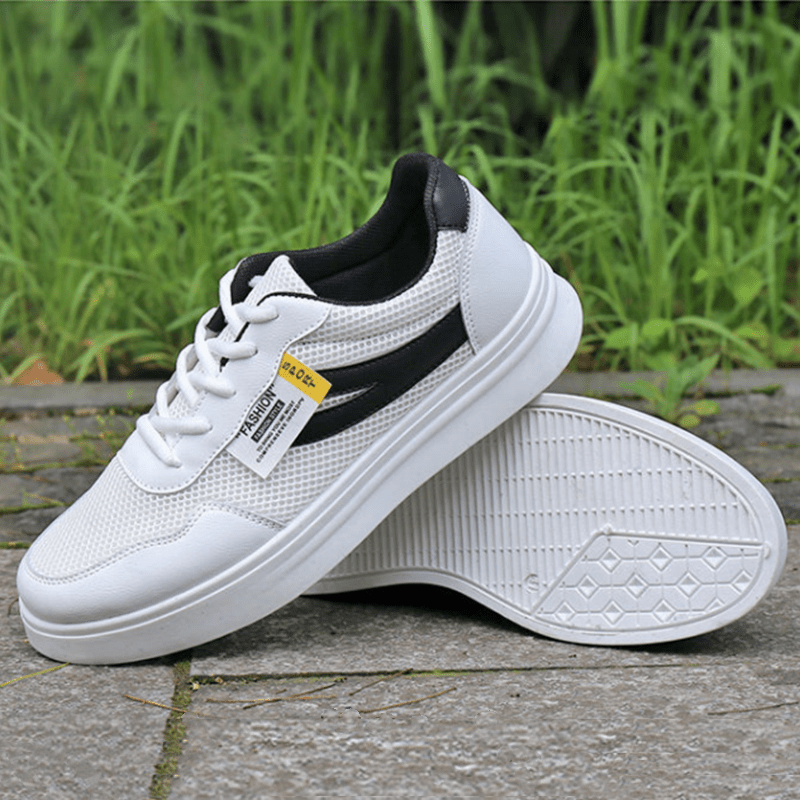 Men's Mesh Lace up Walking Shoes Anti Skid Sneakers