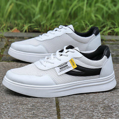 Men's Mesh Lace up Walking Shoes Anti Skid Sneakers
