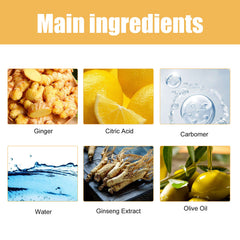 Ginger Extract Hair Smoothing Conditioner Deep Moisturizing Hair Care