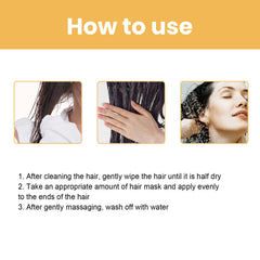 Ginger Extract Hair Smoothing Conditioner Deep Moisturizing Hair Care