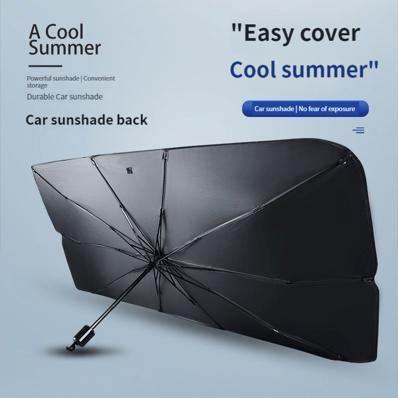 Car Sunshade Umbrella Portable Travel Accessories Reusable