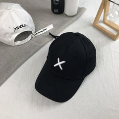Embroidery Baseball Cap Unisex Adjustable Sun Hat Lightweight Cotton Couple Dad