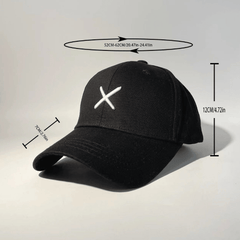 Embroidery Baseball Cap Unisex Adjustable Sun Hat Lightweight Cotton Couple Dad