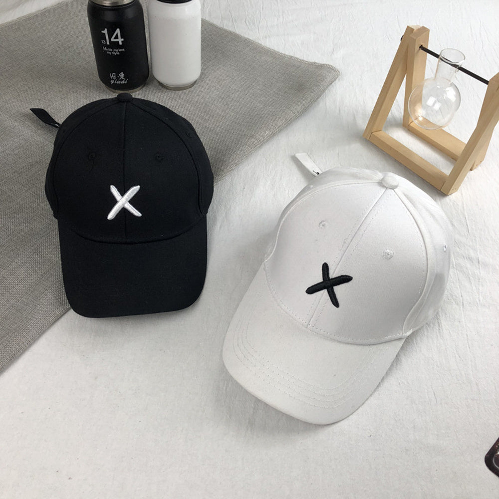 Embroidery Baseball Cap Unisex Adjustable Sun Hat Lightweight Cotton Couple Dad
