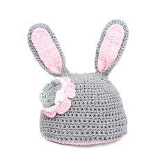 Crochet Baby Rabbit Outfits Newborn Photography Prop Clothes Infant Costume