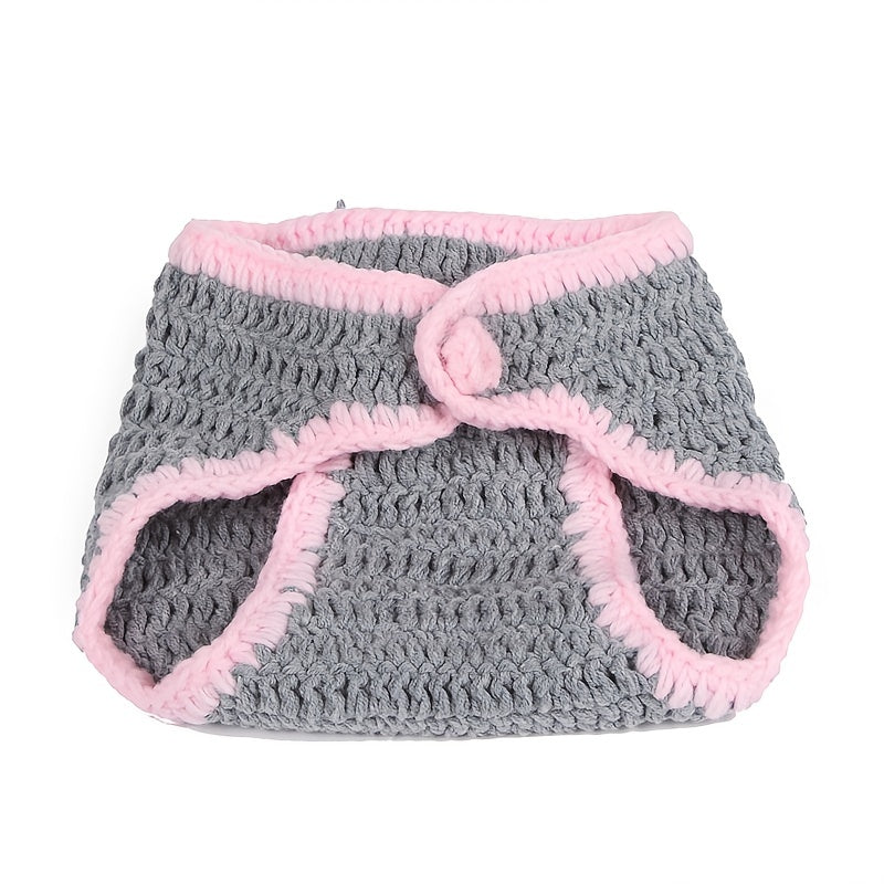 Crochet Baby Rabbit Outfits Newborn Photography Prop Clothes Infant Costume