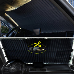 Retractable Windshield Sun Shade Car Sun Protector Cover