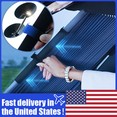 Retractable Windshield Sun Shade Car Sun Protector Cover
