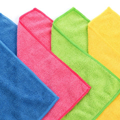 12pcs 250GSM Microfiber Car Cleaning Towel for Automobile Motorcycle Washing