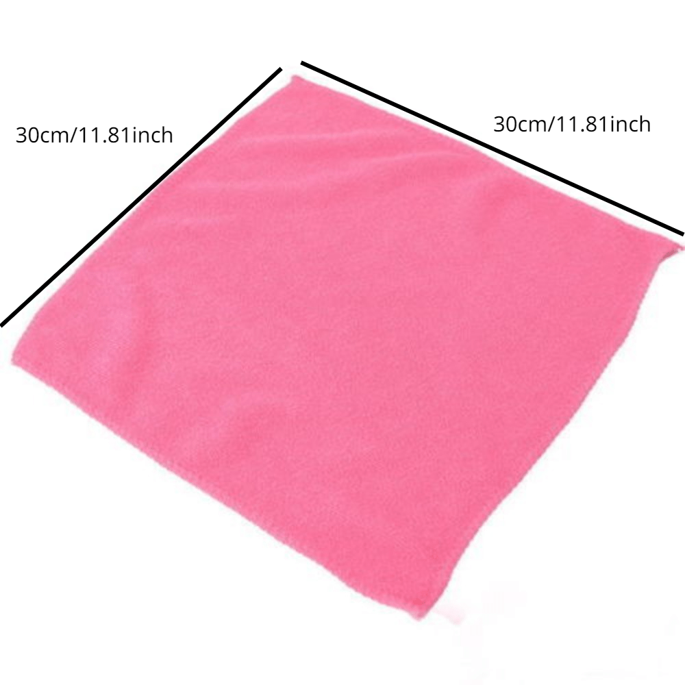 12pcs 250GSM Microfiber Car Cleaning Towel for Automobile Motorcycle Washing