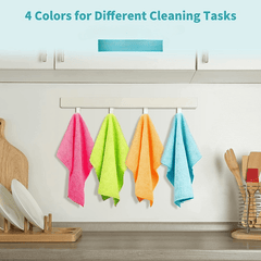 12pcs 250GSM Microfiber Car Cleaning Towel for Automobile Motorcycle Washing