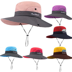 Convenient Folding Mountaineering Sun Hat UV Shade Outdoor Cap